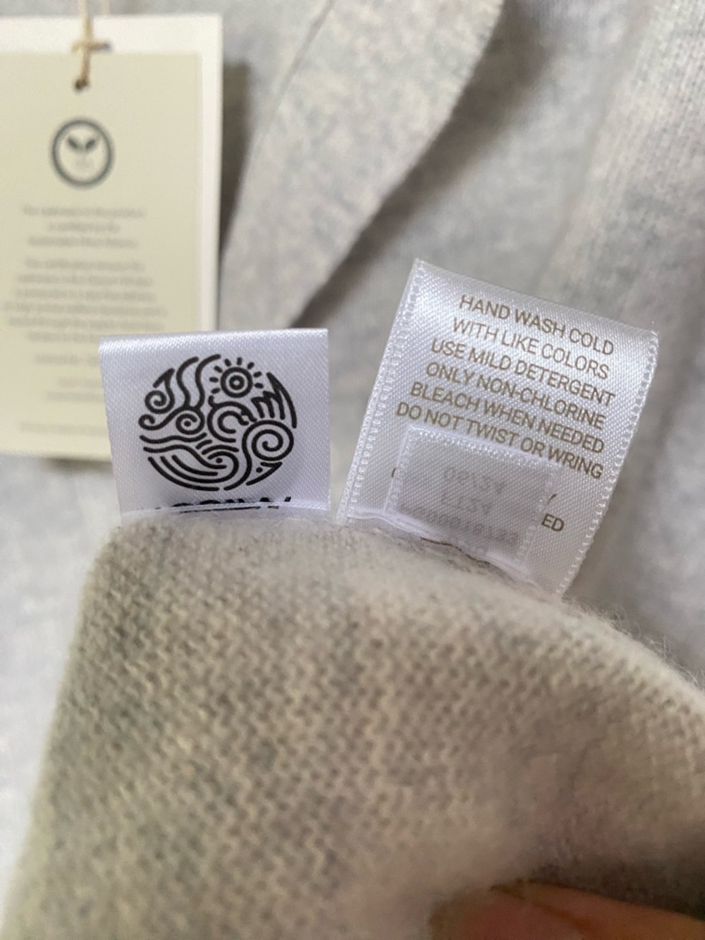 Garnet Hill Essential 100% Cashmere Polo Sweater - Picture 7 of 9
